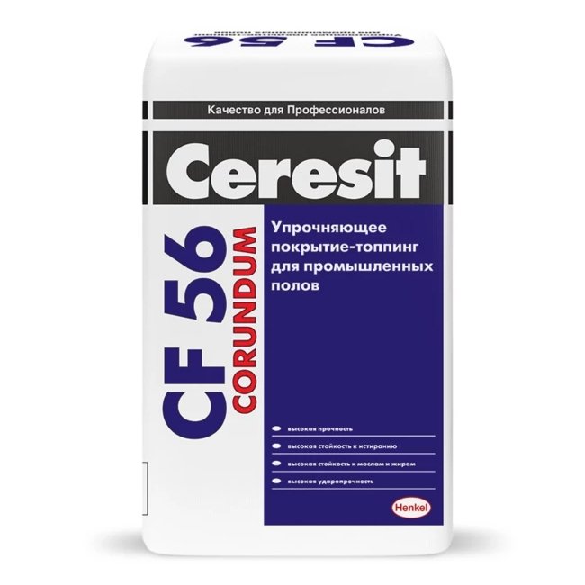 Ceresit CF 56 Упрочняющее покрытие-топпинг для промышленных полов 25кг