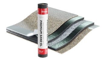 Подкладочный ковер Docke Premium Sand EL, 15м