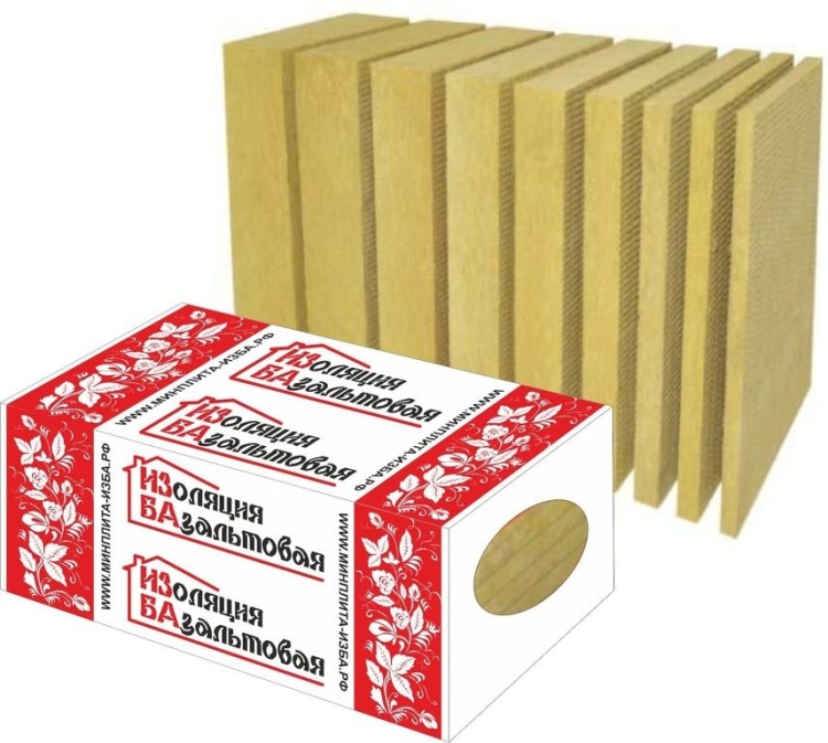 Утеплитель Изба 90 Вент-Фасад 1000х600х50 мм, 8 шт. уп