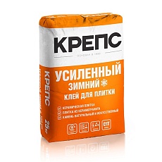 Крепс Усиленный клей для плитки зимняя серия 25кг (56 шт)