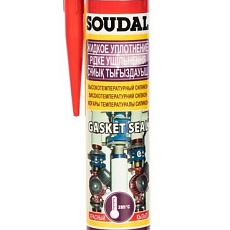 Soudal Герметик высокотемпературный силикон Гаскетсил 15*280 мл