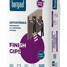 Bergauf Finish Gips Шпаклевка финишная на гипсовой основе 18 кг/56